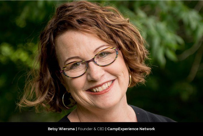 8. Betsy Wiersma Founder & CEO CampExperience