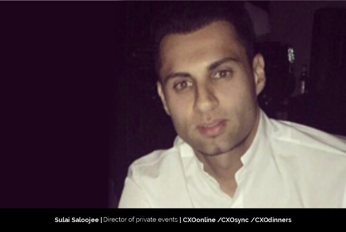 8. Sulai Saloojee Director of private events CXOonline CXOsync CXOdinners