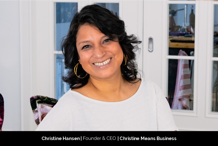 Christine Hansen – A business consultant & coach helping entrepreneurs grow  their business online | CIO VIEWS