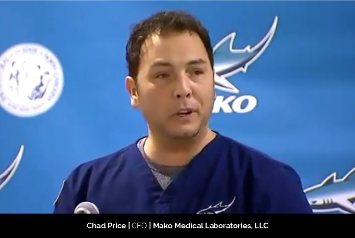 7. Chad Price CEO Mako Medical Laboratories, LLC