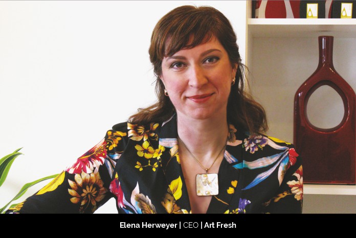 10. Elena Herweyer CEO Art Fresh