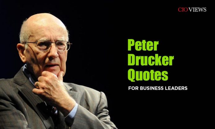 Peter Drucker Quotes