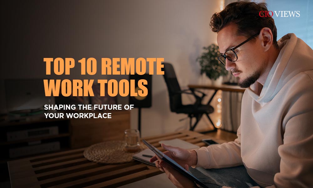 remote work tools infographic